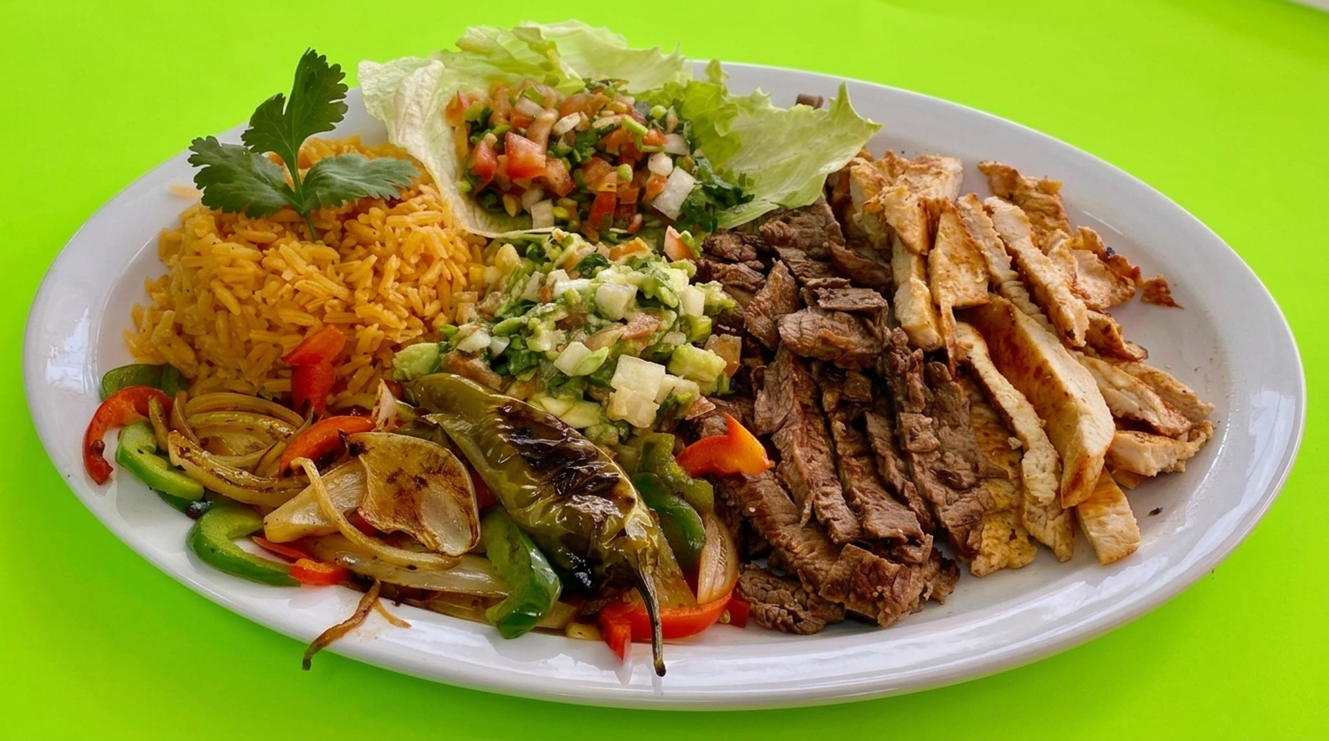 The fajita plate